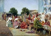 Vasily Vereshchagin Bazaar oil painting picture wholesale